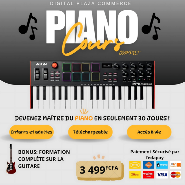 Maîtrise Complète du Piano : De Débutant à Virtuose