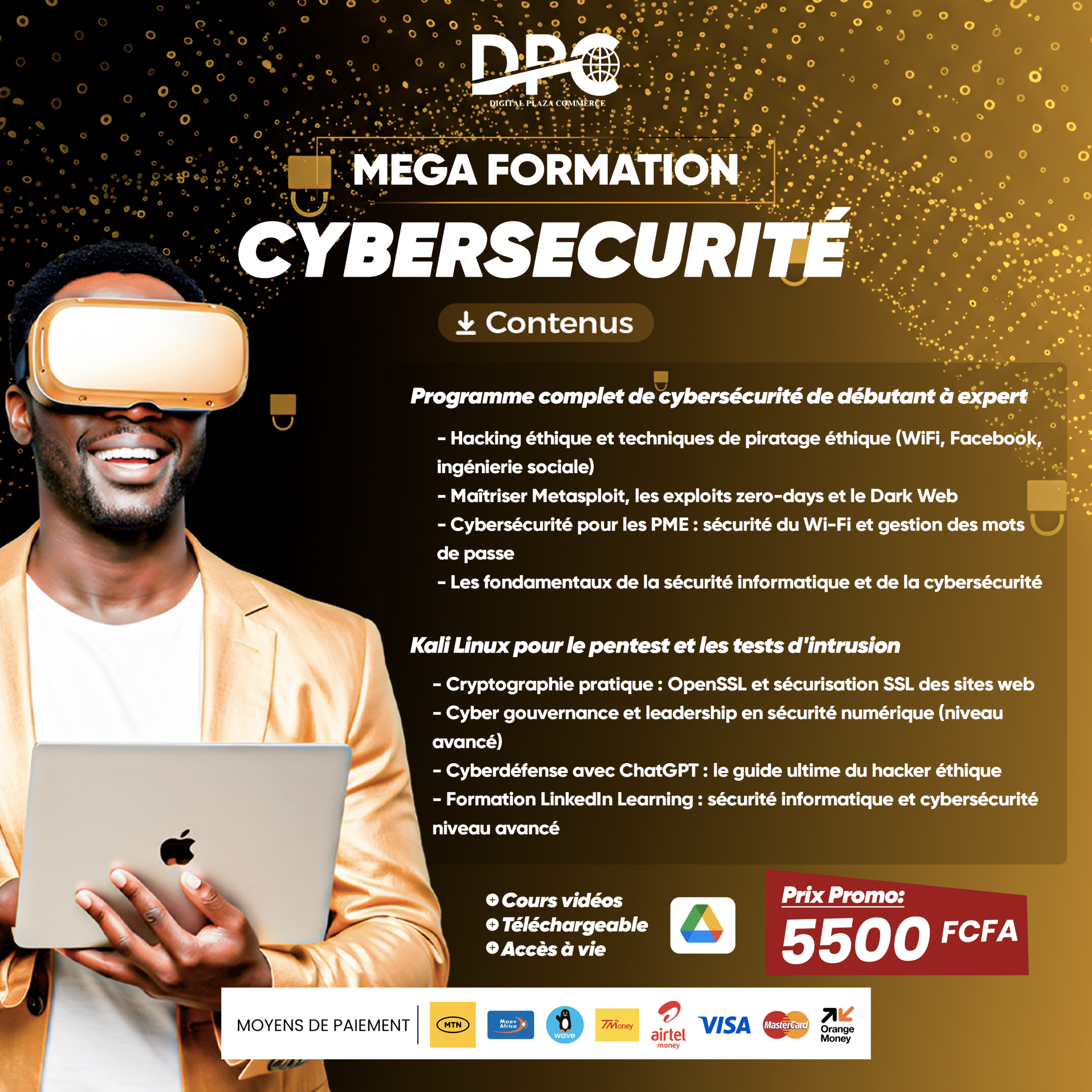 Formation Complète en Cybersécurité et Pentest 2025