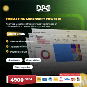 Formation Microsoft Power BI – Tableaux de bord & Analyse de données