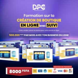 Créer sa Boutique en Ligne – Avec Suivi