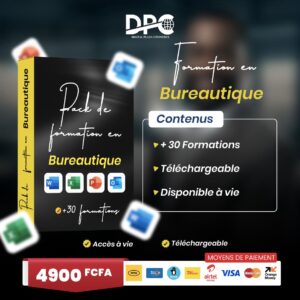 Pack de Formation Complète en Bureautique – 30 Formations Téléchargeables