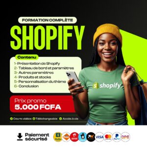 Formation Complète Shopify – Créez et gérez votre boutique en ligne