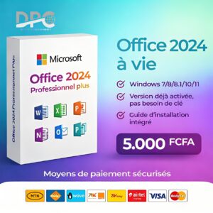 Microsoft Office 2024 Professionnel Plus - Version complète pour Windows