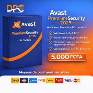 Avast Premium Security 2025 – Antivirus Premium pour Windows