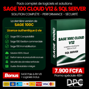 Sage 100C Cloud V12 Pack Intégral & SQL Server