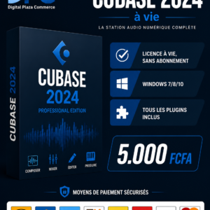 Cubase 2024 Professional — Licence à vie
