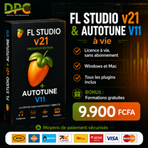 FL Studio v21 + AutoTune V11 à vie