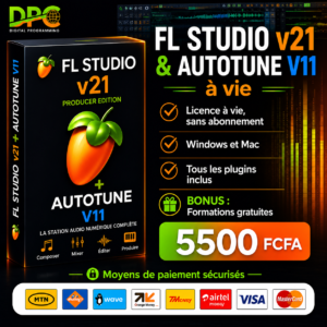 FL Studio v21 + AutoTune V11 à vie