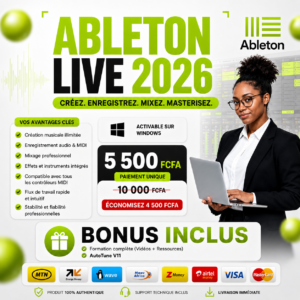 Logiciel Ableton Live 2026